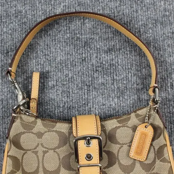 Coach Shoulder Bag Small Mini Vintage 6362 Hampton Y2K Demi Purse Signature